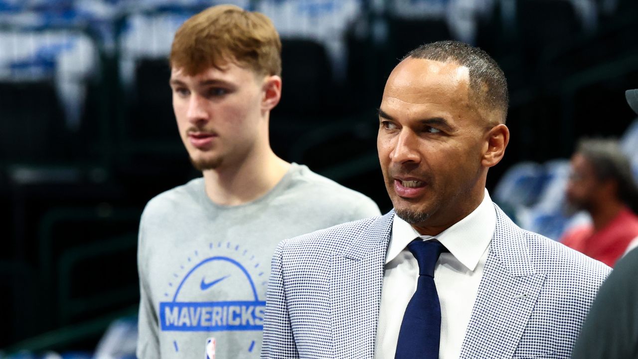 Nico Harrison and Cooper Flagg