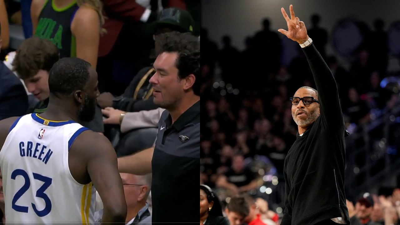 (L) Draymond Green (R) Kenyon Martin Sr.