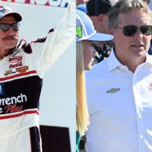 Dale Earnhardt Sr. (L) and Jeff Gordon (R)