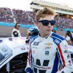Nov 1, 2025; Avondale, Arizona, USA; NASCAR Xfinity Series driver Connor Zilisch (88) during the Xfinity Series Championship race at Phoenix Raceway.