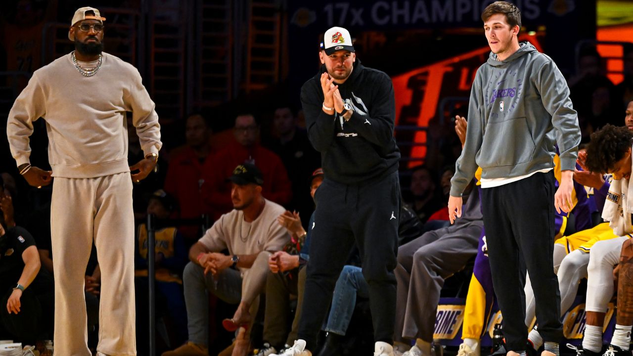 LeBron James, Luka Doncic, Austin Reaves