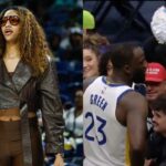 Angel Reese(L) and Draymond Green(R)