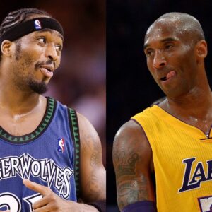 Ricky Davis (L) and Kobe Bryant (R)