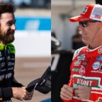 Ryan Blaney (L) and Kevin Harvick (R)