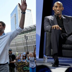 Dirk Nowitzki (L), Kobe Bryant (R)