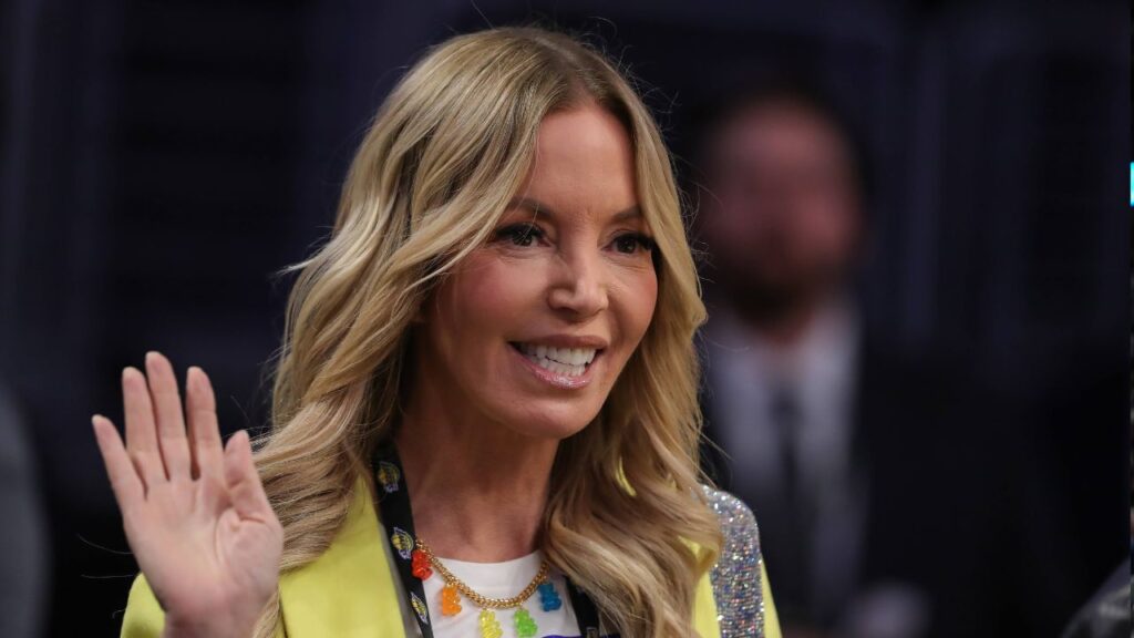 Los Angeles Lakers owner Jeanie Buss Sacramento Kings vs Los Angeles Lakers game at Crypto.com Arena