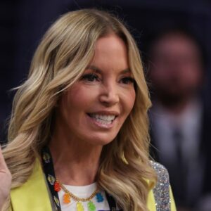 Los Angeles Lakers owner Jeanie Buss Sacramento Kings vs Los Angeles Lakers game at Crypto.com Arena