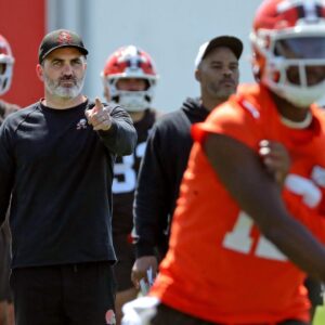 Kevin Stefanski and Shedeur Sanders