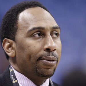 American sports reporter for ESPN Stephen A. Smith is seen prior to Game 2 - Heat at Thunder - of the 2012 NBA Basketball Herren USA Finals, at the Chesapeake Energy Arena, Oklahoma City, Oklahoma, USA.