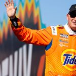 Nov 2, 2025; Avondale, Arizona, USA; NASCAR Cup Series driver Michael McDowell (71) during the NASCAR Championship race at Phoenix Raceway.