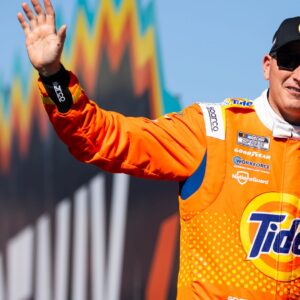 Nov 2, 2025; Avondale, Arizona, USA; NASCAR Cup Series driver Michael McDowell (71) during the NASCAR Championship race at Phoenix Raceway.