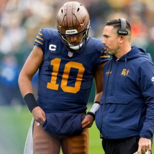 Jordan Love and Matt LaFleur