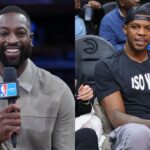 Dwyane Wade and Joe Johnson