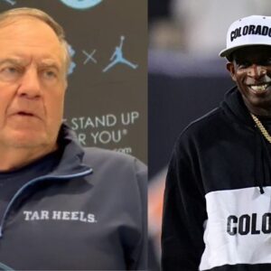 Bill Belichick and Deion Sanders