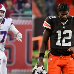 Josh Allen and Shedeur Sanders