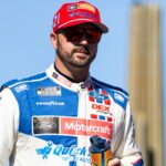 Nov 2, 2025; Avondale, Arizona, USA; NASCAR Cup Series driver Josh Berry (21) during the NASCAR Championship race at Phoenix Raceway.