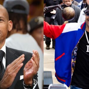 Reggie Miller (L), Allen Iverson (R)