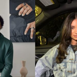 Bronny James (L), Parker Whitfield (R)