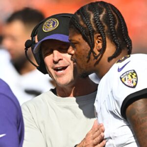 John Harbaugh, Lamar Jackson