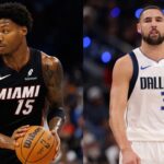 Myron Gardner (L), Klay Thompson (R)