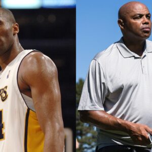 Kobe Bryant (L) Charles Barkley (R)