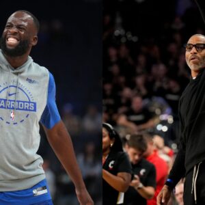 Draymond Green (L) and Kenyon Martin (R)