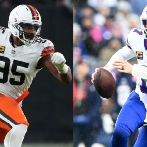 Myles Garrett, Josh Allen