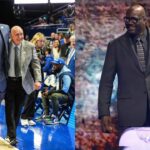 Charles Barkley(L) and Shaquille O'Neal(R)