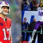 NFL stars Josh Allen, and Justin Jefferson