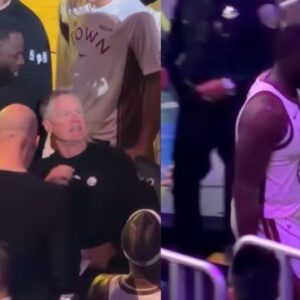 Draymond Green and Steve Kerr