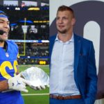 Puka Nacua, Rob Gronkowski and Julian Edelman