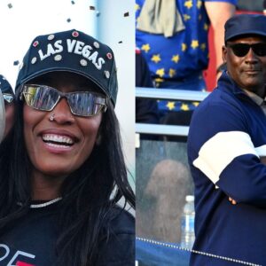 A'ja Wilson (L), Michael Jordan (R)