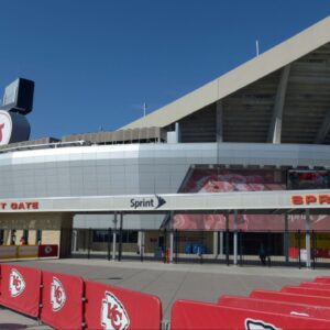 General view of the Arrowhead Stadium exterior before the NFL game between the Houston Texans and the Kansas City Chiefs.