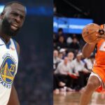 Draymond Green (L), Chris Paul (R)