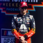 Nov 2, 2025; Avondale, Arizona, USA; NASCAR Cup Series driver William Byron (24) during the NASCAR Championship race at Phoenix Raceway