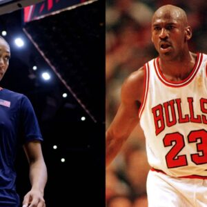 A'ja Wilson (L), ichael Jordan (R)