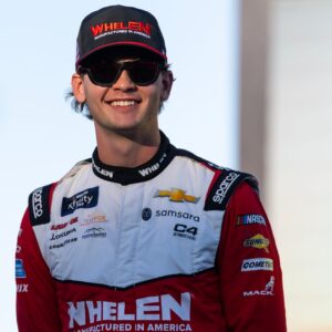 Nov 1, 2025; Avondale, Arizona, USA; NASCAR Xfinity Series driver Jesse Love (2) during the Xfinity Series Championship race at Phoenix Raceway.