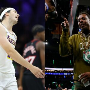 Austin Reaves(L) and Paul Pierce(R)