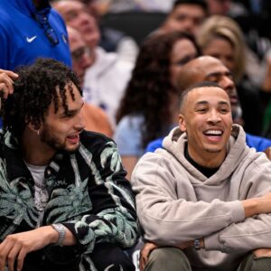 Dereck Lively II and Dante Exum