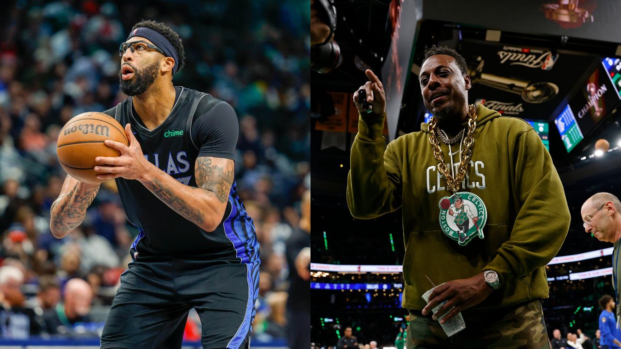 Anthony Davis(L) and Paul Pierce(R)