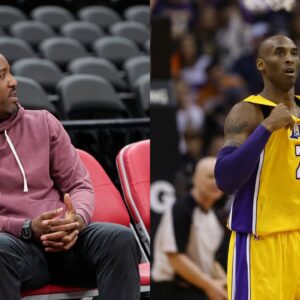 Michael Redd(L) and Kobe Bryant(R)