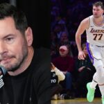 JJ Redick (L), Luka Doncic (R)