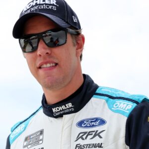 Jul 3, 2022; Elkhart Lake, Wisconsin, USA; NASCAR Cup Series driver Brad Keselowski (6) before the start of the KWIK TRIP 250 at Road America