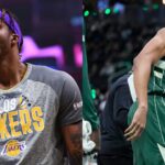 Dwight Howard (L) and Giannis Antetokounmpo (R)