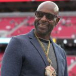 San Francisco 49ers former wide receiver Jerry Rice before the game against the Jacksonville Jaguars at Levi's Stadium.