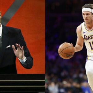 Manu Ginobili (L), Austin Reaves (R)