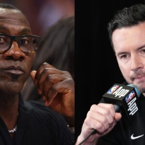 Shannon Sharpe (L), JJ Redick (R)