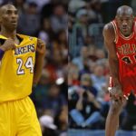 Kobe Bryant (L), Michael Jordan (R)