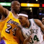 Kobe Bryant and Paul Pierce