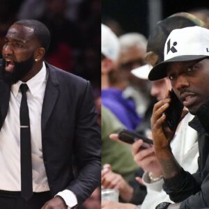 Kendrick Perkins (L), Rich Paul (R)